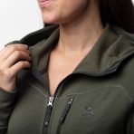 Jacheta Alaska cu gluga pentru femei - Hunter Green
